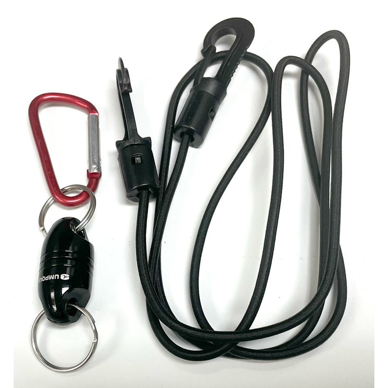Umpqua Magnetic Net Release – Black W/Lanyard