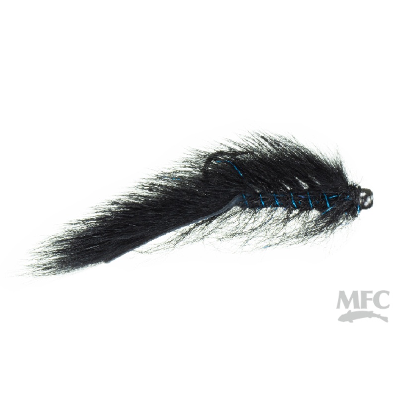Balanced Squirrel Leech – Black – 3 Pack #12