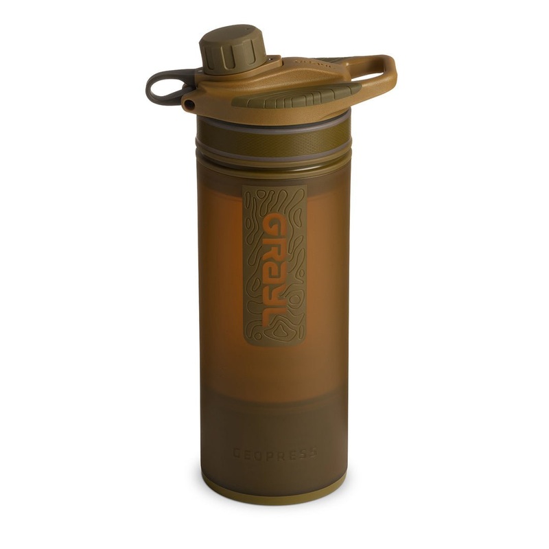 Grayl Geopress 24oz Purifier Bottle Covert Black