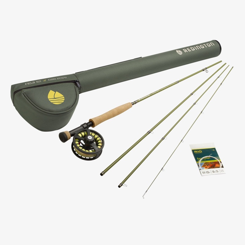 Redington Euro Nymph Field Kit 10′ 3wt Fly Fishing Rod