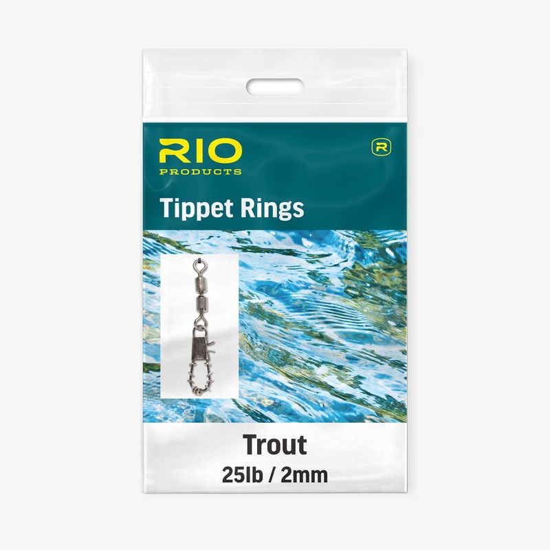 Rio Tippet Rings 25lb Trout