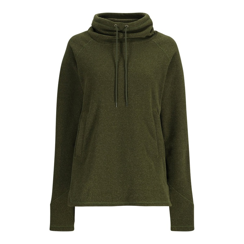 Simms W’s Rivershed Sweater XS Riffle Green Heather
